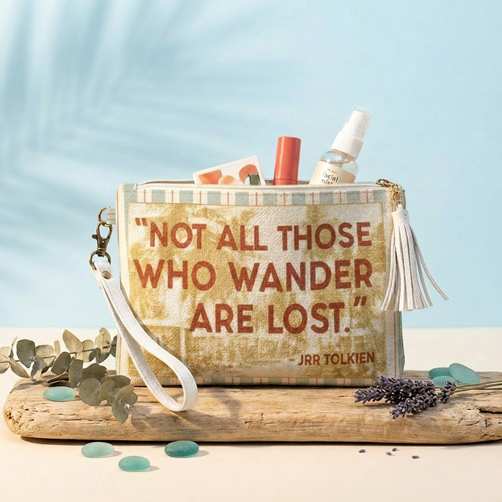 Wanderlust Cosmetic Pouch