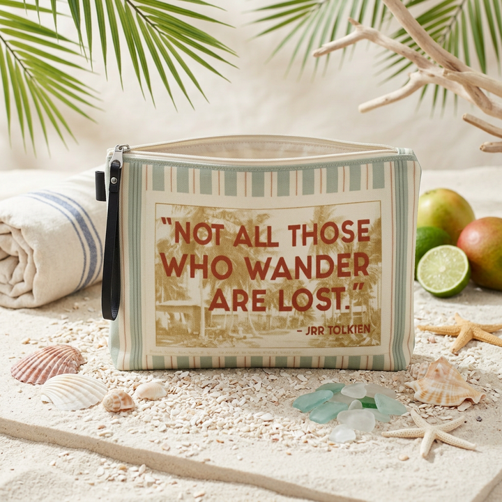 Not All Who Wander are Lost Carryall Pouch