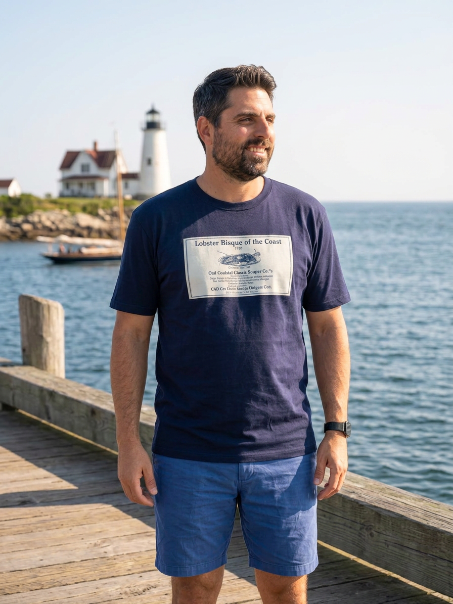 Lobster Bisque Maine Tee