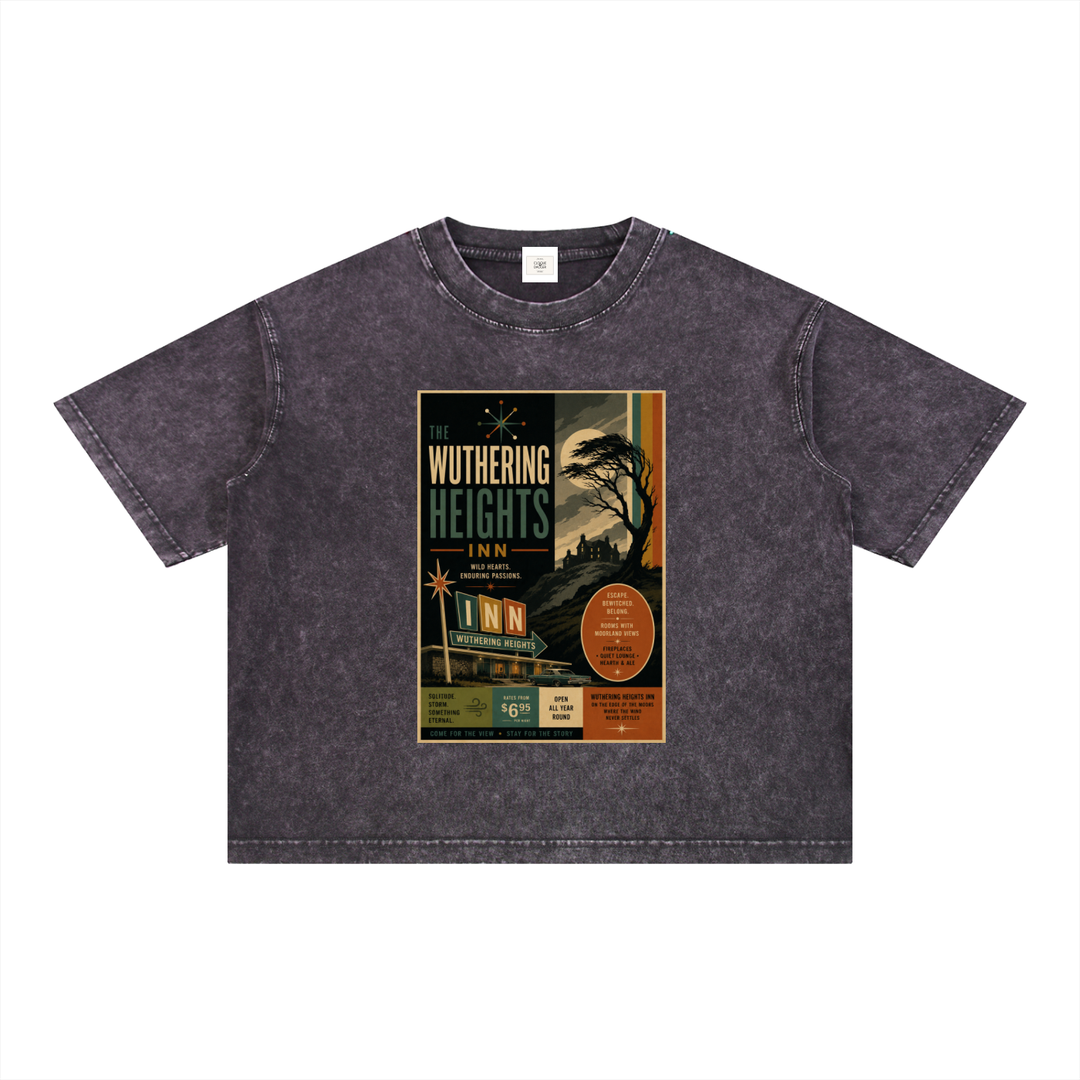 Wuthering Heights Inn Boxy Washed Tee