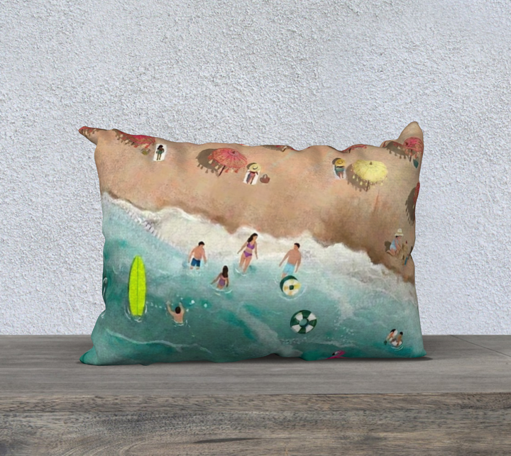 Beach Vibes Accent Pillow (Case)
