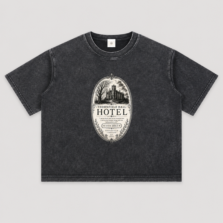 Thornfield Hall Jane Eyre Hotel Tee