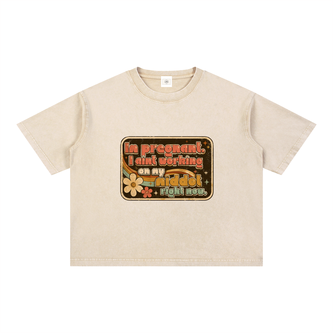 Vintage Wash Middot Tee