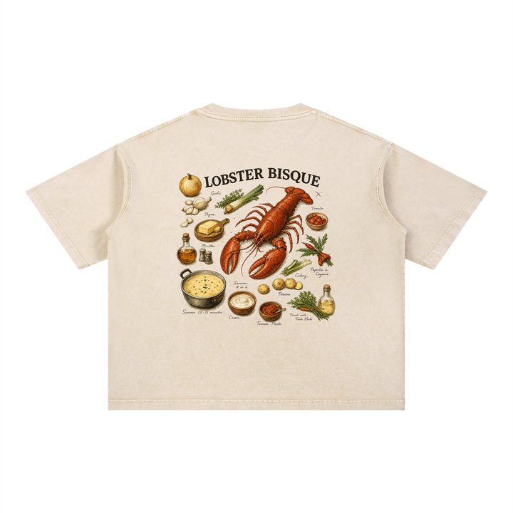 Vintage Lobster Bisque Washed Tee