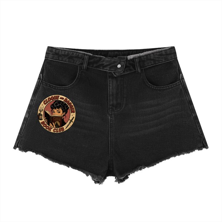Book Club 80s Denim Shorts