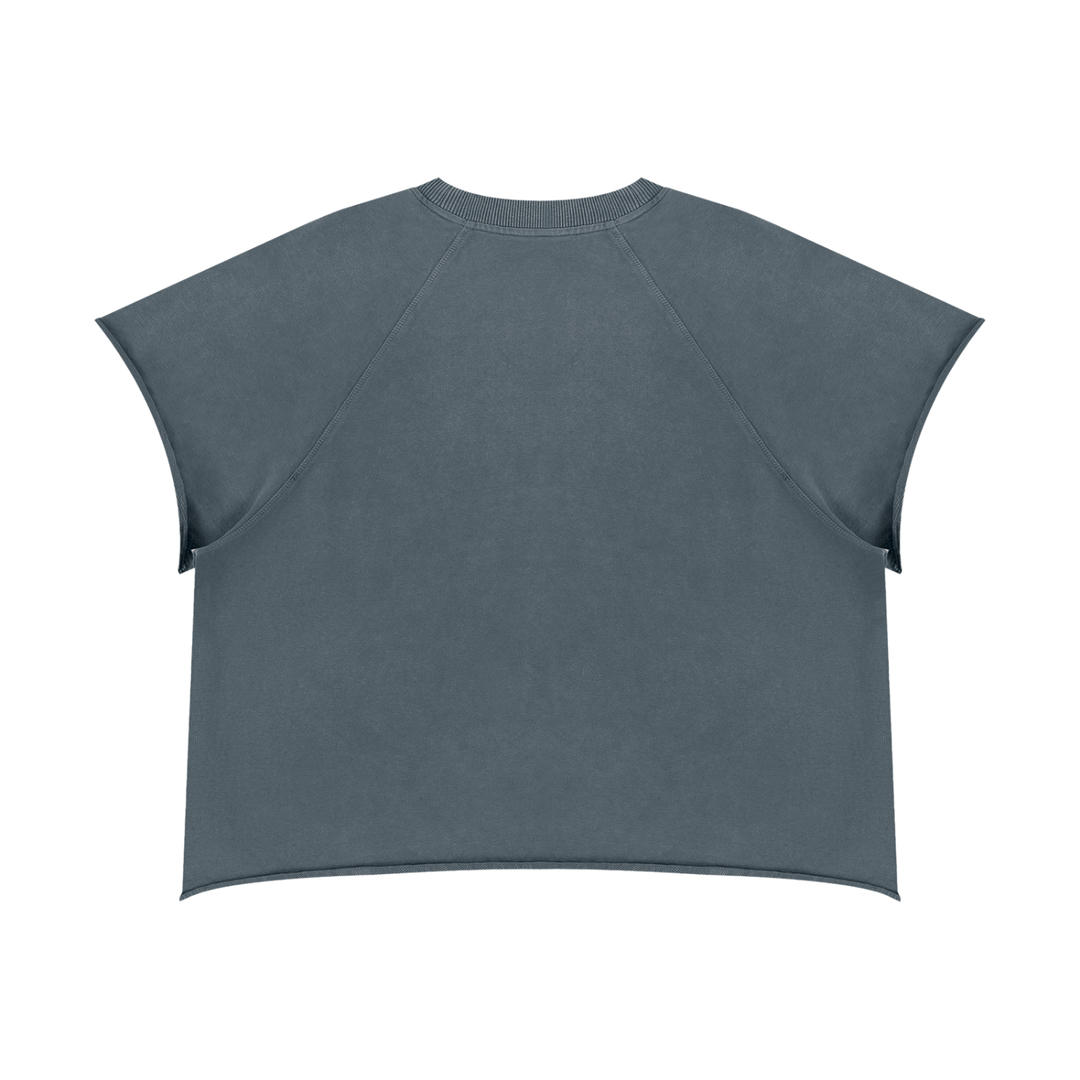 Cloque Moonlight Diner Vintage Wash Raw Edge Boxy T-Shirt