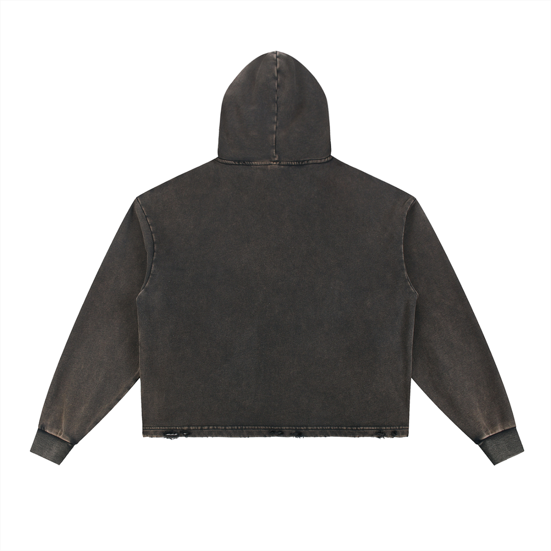 Frankenstein Hotel Vintage Washed Hoodie