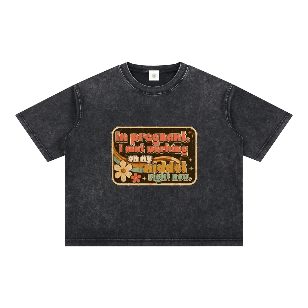 Vintage Wash Middot Tee