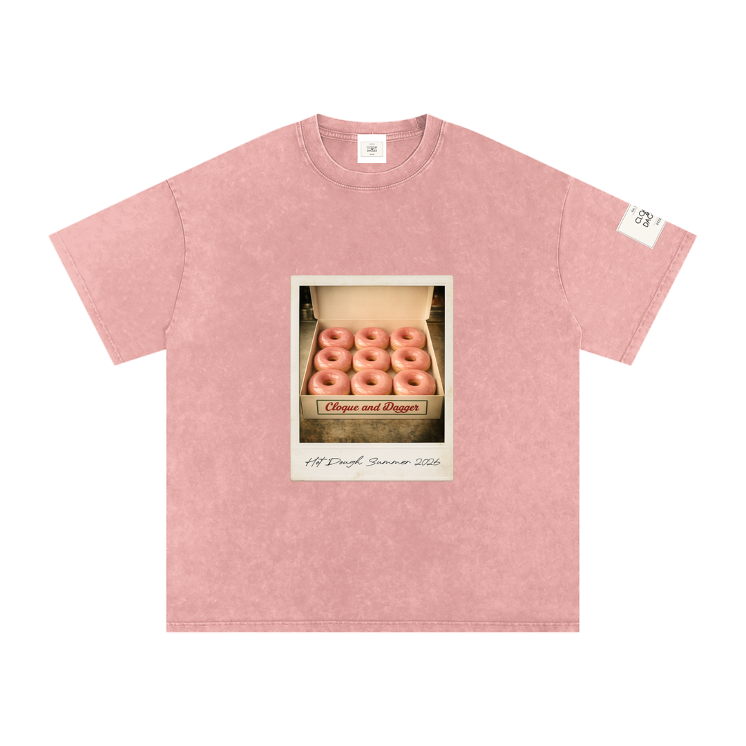Pink Donuts Vintage Washed Tee