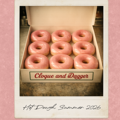 Pink Donuts Vintage Washed Tee