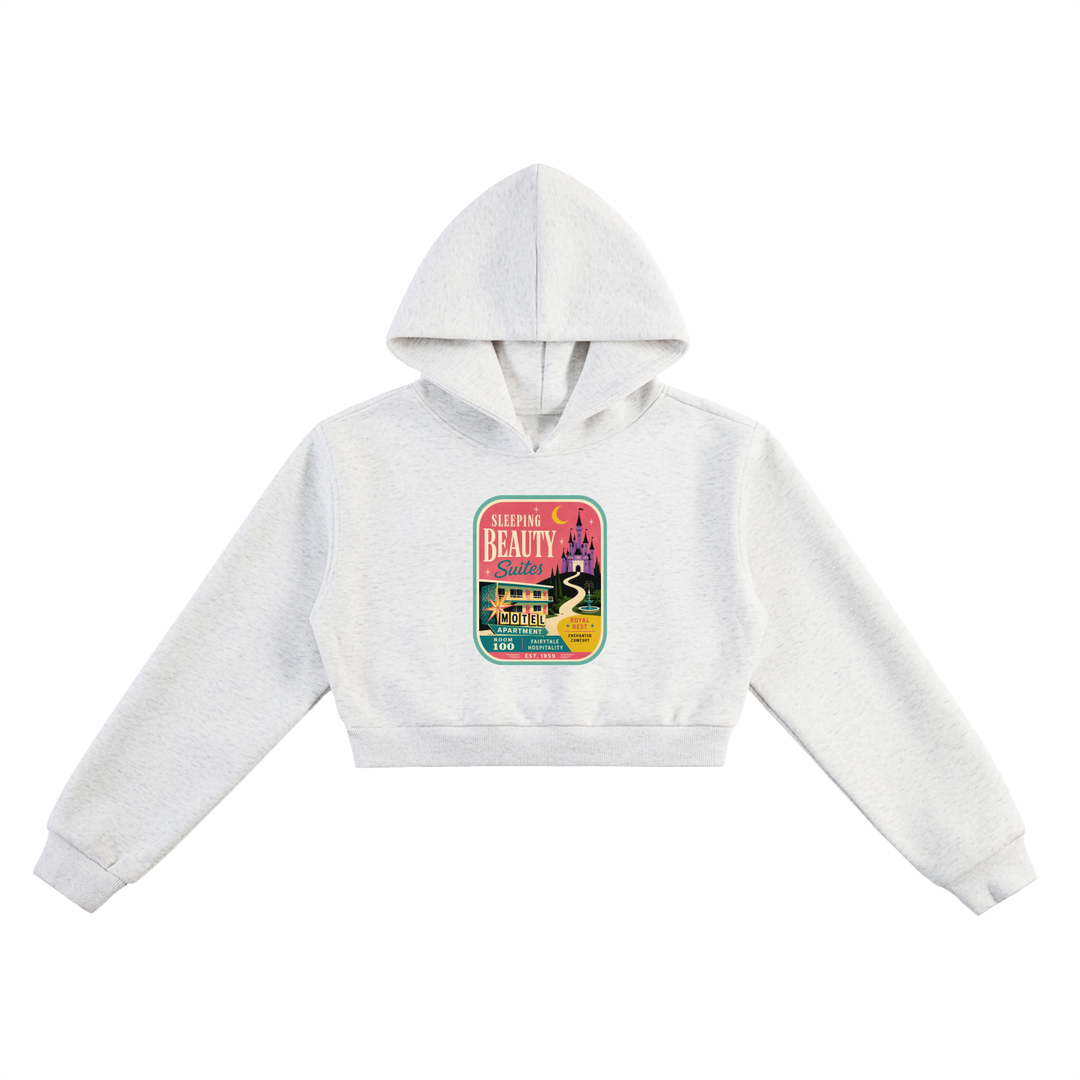 Sleeping Beauty Cropped Hoodie