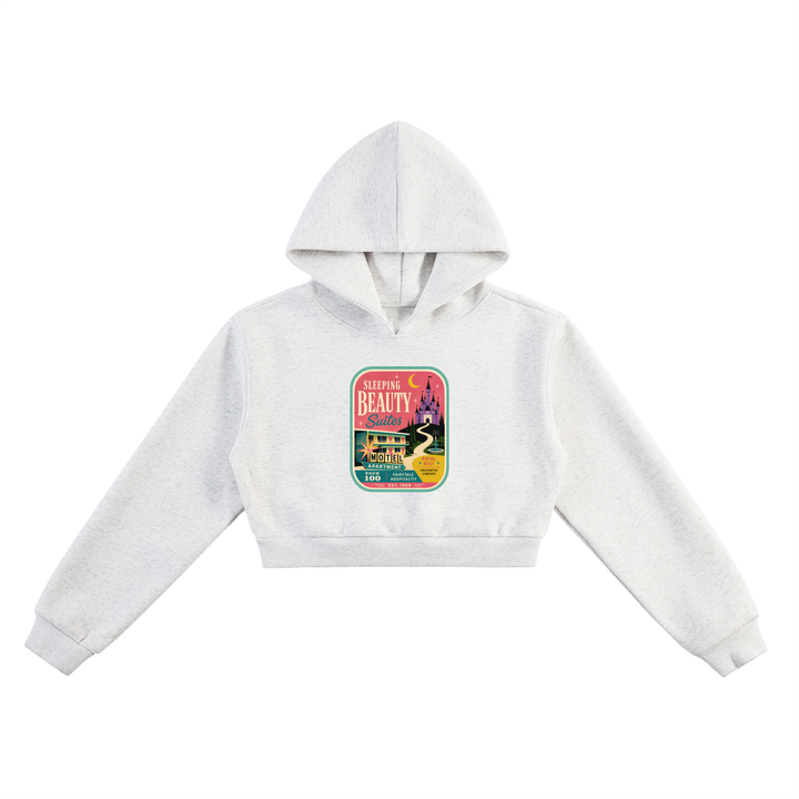 Sleeping Beauty Cropped Hoodie
