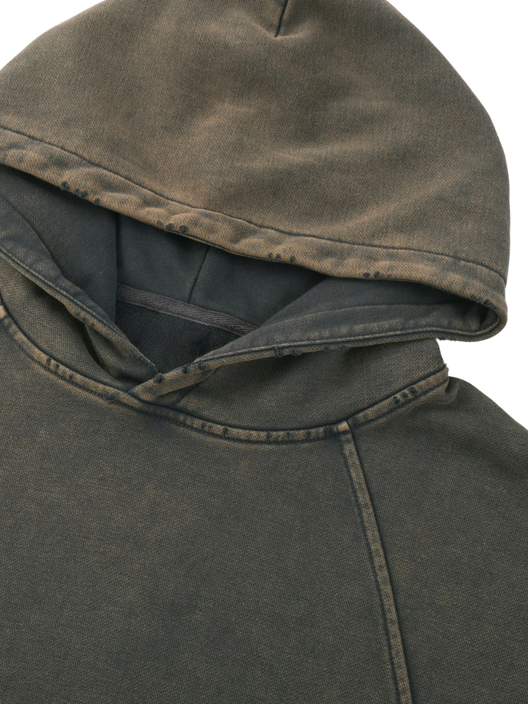 Vintage Wash Deconstructed Banana Split Hoodie