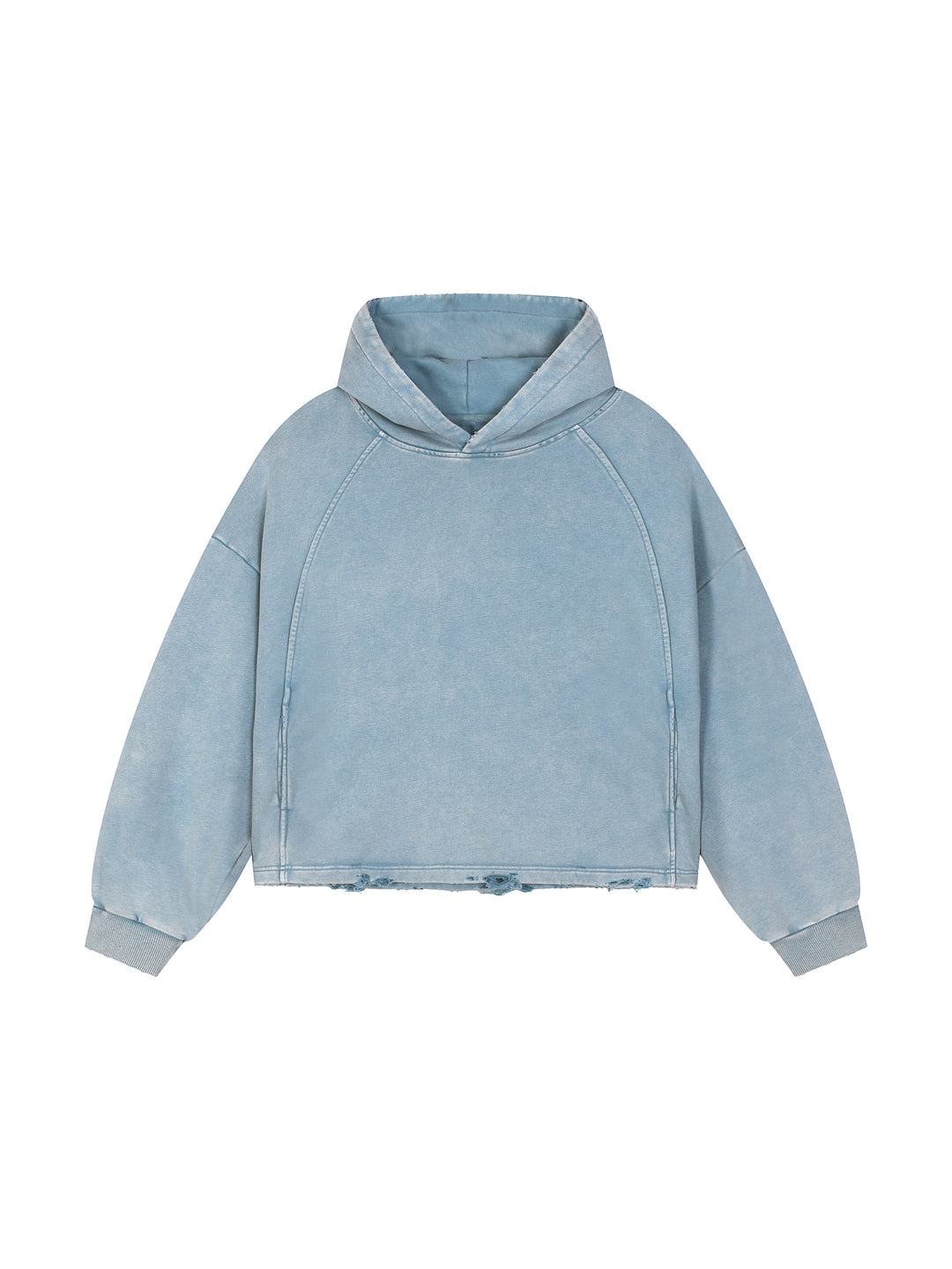 Vintage Wash Deconstructed Banana Split Hoodie