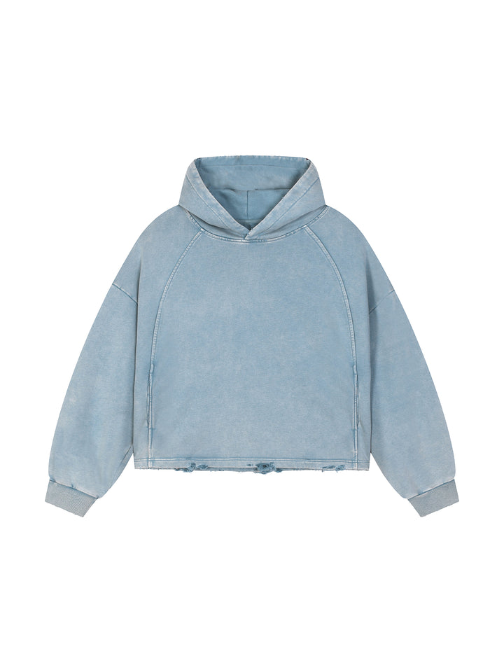 Vintage Wash Deconstructed Banana Split Hoodie