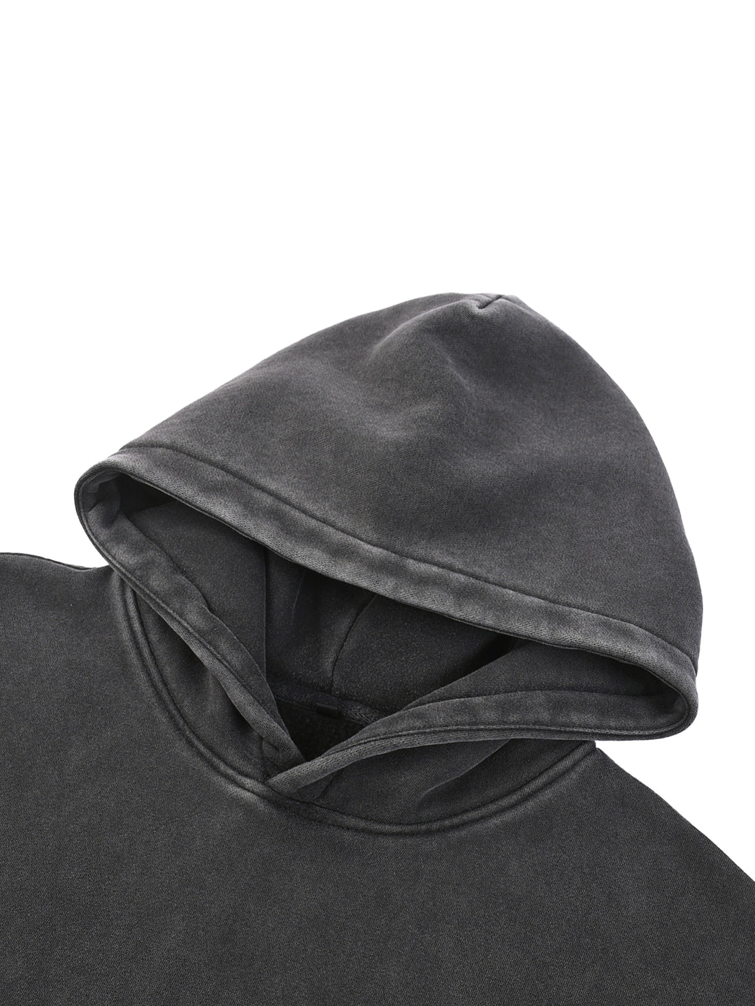 Snow Wash Fleece Oversize Hoodie
