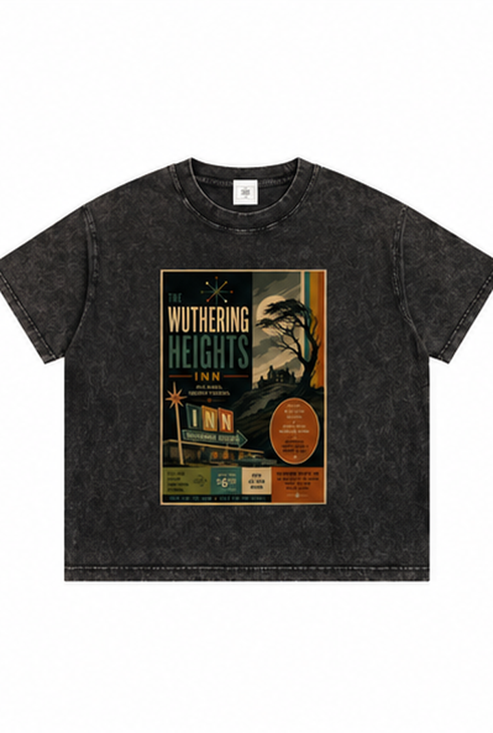 Wuthering Heights Inn Boxy Washed Tee