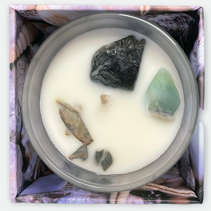 The Lighthouse Keeper and the Mermaid Luxe Gemstone Soy Candle
